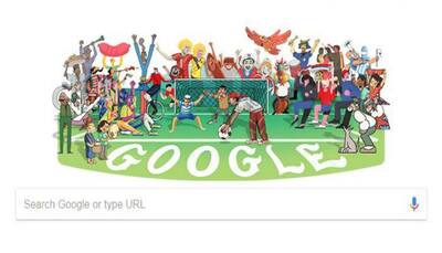 Google doodle gets into football mode with FIFA World Cup 2018 set to begin