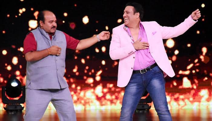 Govinda meets dancing uncle on &#039;Dance Deewane&#039; sets and they get grooving like no one&#039;s watching—Pics
