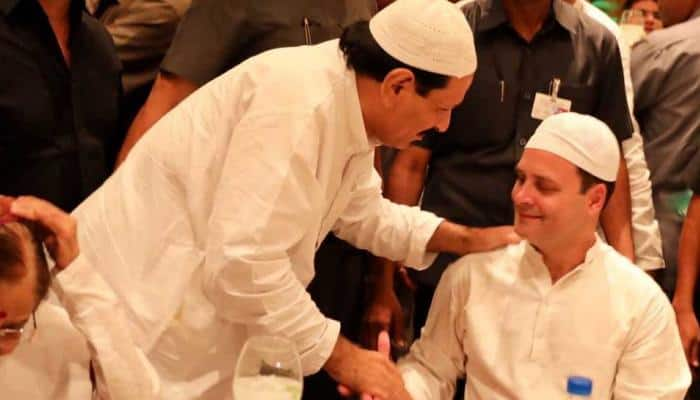 Rahul Gandhi wears skull cap for just 10 seconds at Iftar party; BJP hits back, calls it &#039;photo-op&#039;