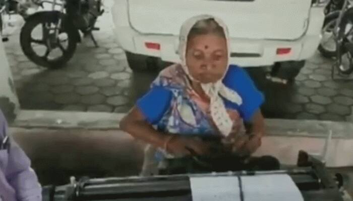 MP: 72-year-old uses typerwriter to repay loan, hailed as 'superwoman'