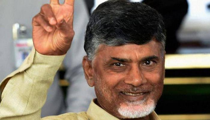 CM Chandrababu Naidu joins Muslims in Eid prayers