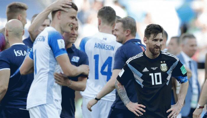 Iceland Hold Argentina To 1 1 Draw In Fifa World Cup 18 As Lionel Messi Misses Penalty Fifa News Zee News