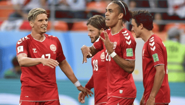 FIFA 2018: Yussuf Poulsen winner for Denmark ruins Peru&#039;s World Cup return