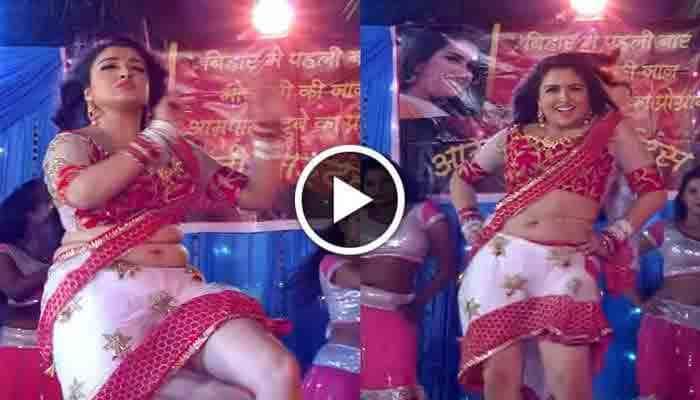 Bhojpuri dancing queen Amrapali Dubey&#039;s belly dance song video crosses 4 million views on YouTube