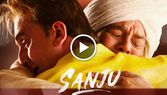 Sanju: Makers reveal emotional moment from the film on Father&#039;s day—Watch 
