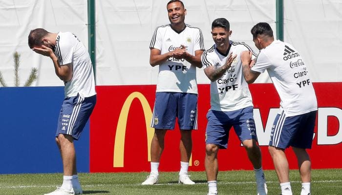 Messi, Argentina starters work out in gym after draw with Iceland