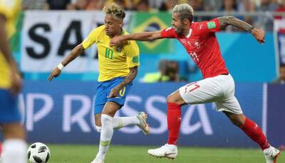 5-time FIFA World Cup champion Brazil held 1-1 by Switzerland