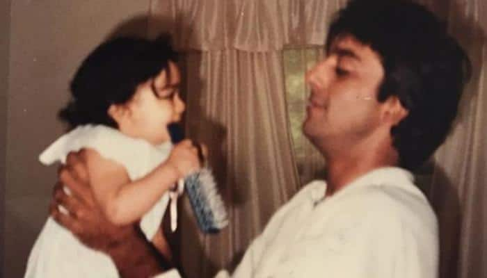 Sanjay Dutt&#039;s daughter Trishala Dutt shares adorable throwback childhood picture