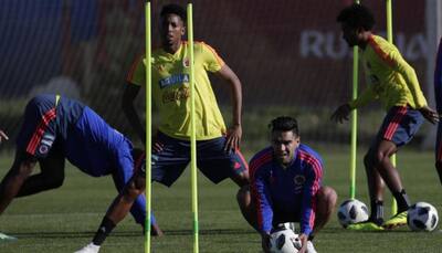 Colombia holds final training before travelling to FIFA World Cup 2018 opener vs Japan