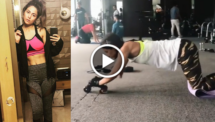 Hina Khan&#039;s latest workout video will inspire you to hit the gym right away—Watch