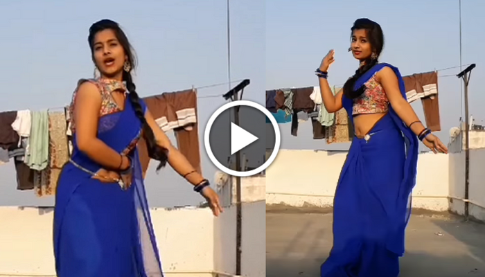 This girl dancing to 'Lagata Badi Garmi' song from Pawan Singh starrer 'Pawan Raja' is winning hearts—Watch