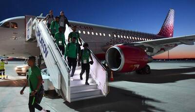 Saudi Arabia soccer team land safely in Rostov-on-Don after apparent engine fire