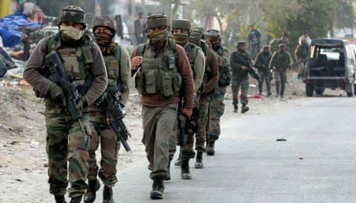 3 terrorist killed, 5 security men injured in Jammu &amp; Kashmir gunfight