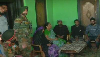 Defence Minister Niramala Sitharaman meets family of martyred soldier Aurangzeb