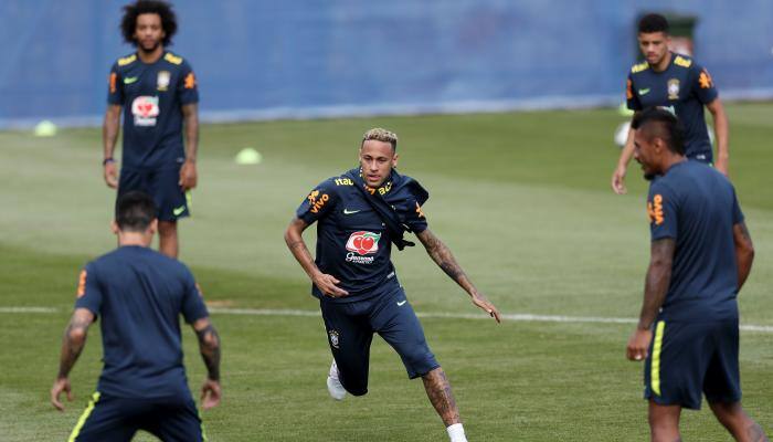 FIFA World Cup 2018: Brazil&#039;s Neymar leaves practice with ankle pain