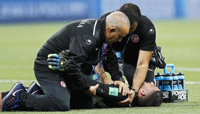 FIFA World Cup 2018: Tunisia&#039;s goalkeeper Mouez Hassen leaves World Cup after shoulder injury