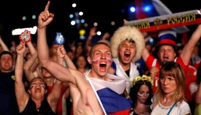 FIFA World Cup 2018: Russia parties after Egypt win puts them near World Cup knockouts