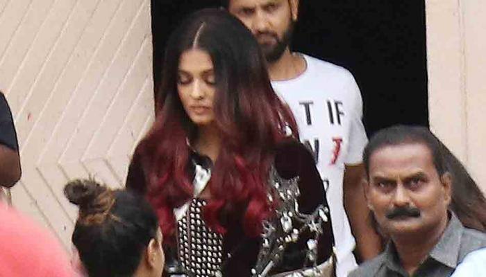  Aishwarya Rai Bachchan clicked at shoot of Fanne Khan — See photos