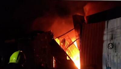 Mumbai: Fire breaks out in Malad's Industrial Estate, rescue operations on