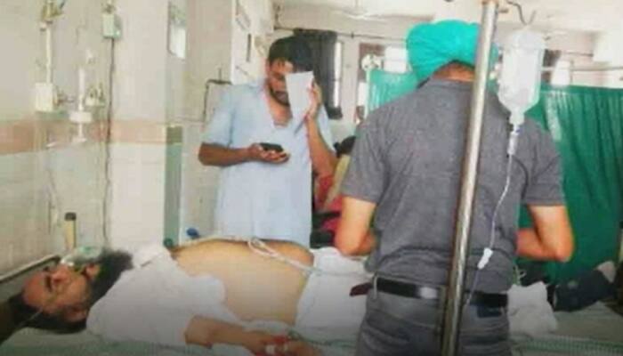 AAP MLA Amarjit Singh Sandoa, mediapersons allegedly attacked by mining mafia in Punjab AAP MLA Amarjit Singh Sandoa, mediapersons allegedly attacked by mining mafia in Punjab