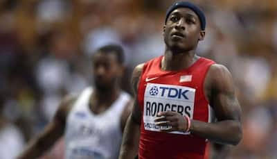 Athletics: Mike Rodgers speeds to year's fastest 100 metres