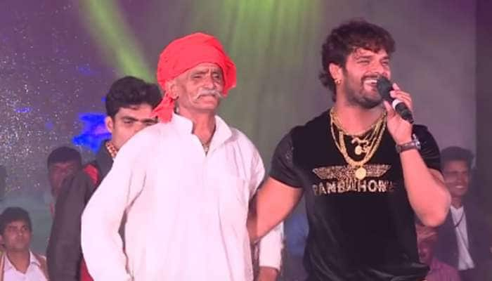 When Bhojpuri superstar Khesari Lal Yadav&#039;s father accompanied him to his first stage show—Watch