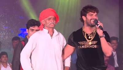 When Bhojpuri superstar Khesari Lal Yadav's father accompanied him to his first stage show—Watch