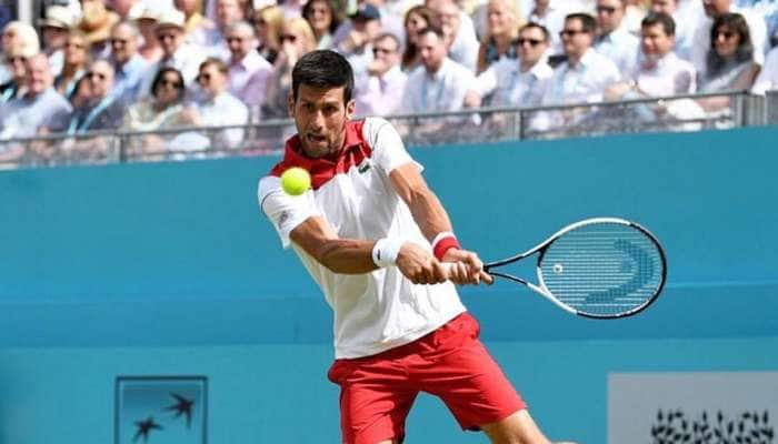 Wimbledon: Novak Djokovic eases into Queen&#039;s Club semi-finals