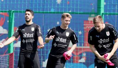 FIFA World Cup 2018: Uruguay holds training ahead of the match against Russia