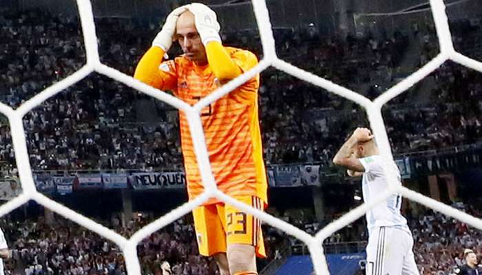 FIFA World Cup 2018: Argentina&#039;s Wilfredo Caballero admits going through tough times after his error