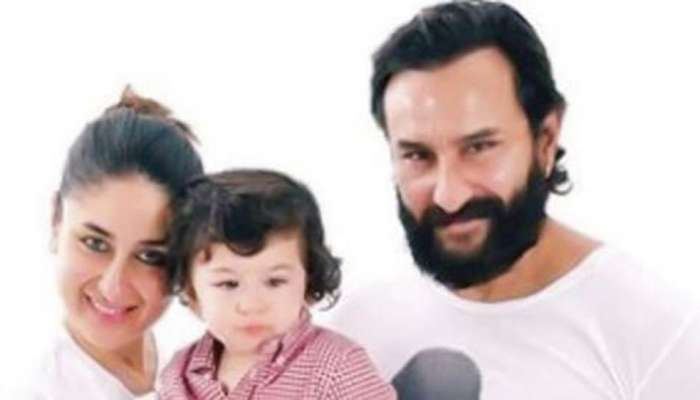 Taimur Ali Khan&#039;s new picture with Saif Ali Khan and Kareena Kapoor is breaking the internet-See pic