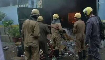 Fire breaks out at factory in Delhi's Udyog Vihar, 10 fire tenders rushed 