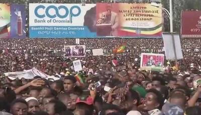 Ethiopia's PM escapes unhurt after grenade blast at rally, 1 dead   