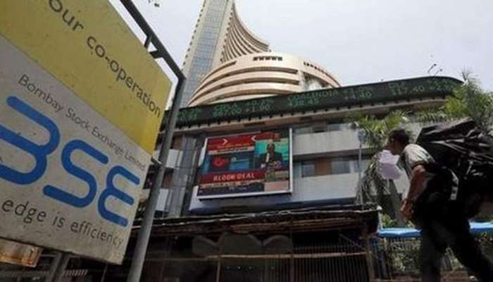 Markets open in red on negative global cues