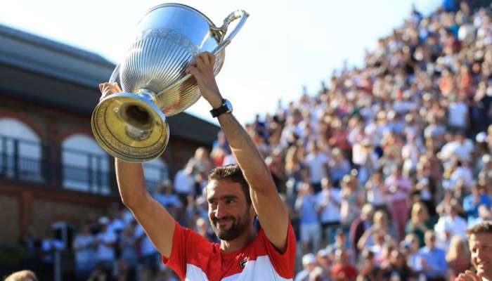 Queen&#039;s Club Championship: Marin Cilic battles past Novak Djokovic to claim title