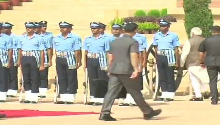 PM Modi inquires about health of IAF guard who collapsed at Rashtrapati Bhavan