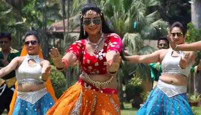 Bhojpuri siren Shubhi Sharma's latest song 'Hile Patna Rajdhani' has set the internet on fire! Watch 