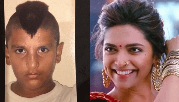 Deepika Padukone&#039;s reaction to Ranveer Singh&#039;s childhood pic is funny