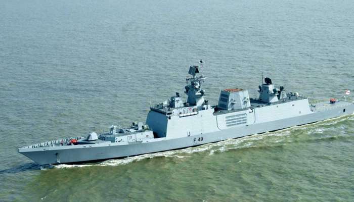 INS Sahyadri - India&#039;s indigenously built guided missile stealth Frigate - reaches Pearl Harbour for &#039;RIMPAC&#039; 2018