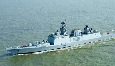 INS Sahyadri - India's indigenously built guided missile stealth Frigate - reaches Pearl Harbour for 'RIMPAC' 2018
