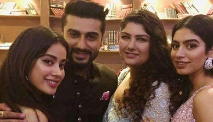 Janhvi and Anshula Kapoor post emotional messages on brother Arjun Kapoor&#039;s birthday—Pics inside