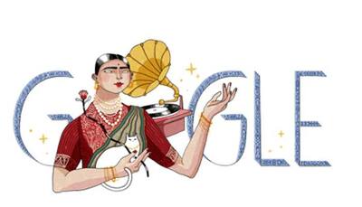 Google Doodle features singer Gauhar Jaan on her 145th birth anniversary 