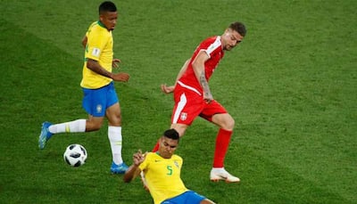 Clinical Brazil enter FIFA World Cup 2018 pre-quarters with 2-0 win over Serbia
