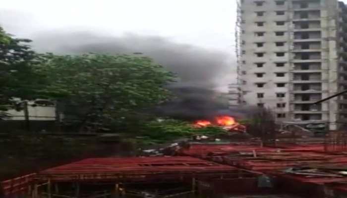 5 people dead after chartered plane crashes in Mumbai's Ghatkopar
