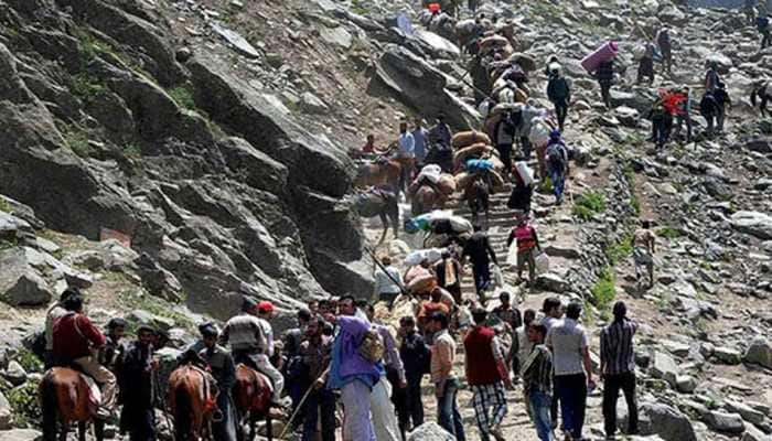 Amarnath Yatra resumes from Baltal amid heavy security