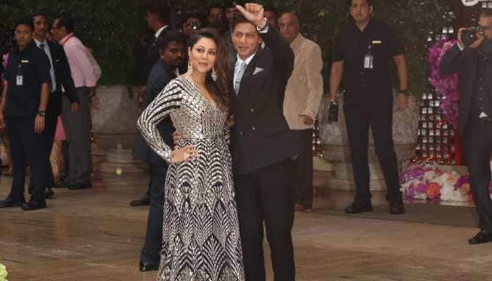 Akash Ambani-Shloka Mehta pre-engagement bash: Shah Rukh Khan-Gauri, Ranbir Kapoor, Karan Johar make a starry entry