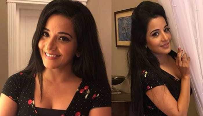 Bhojpuri hotcake Monalisa sizzles in her little black dress-See picture