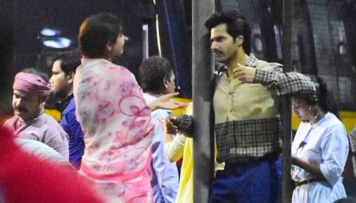 Varun Dhawan, Anushka Sharma return to sets of 'Sui Dhaaga' — See pics