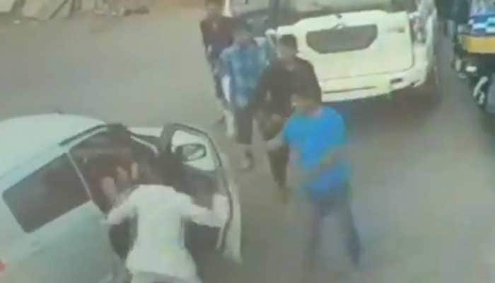 BJP MLA&#039;s son thrashes man for not allowing his car to pass