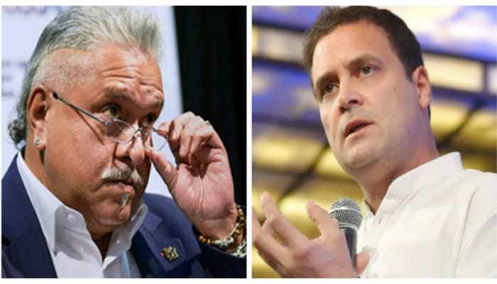 BJP attacks Congress after Vijay Mallya retweets Rahul Gandhi&#039;s post